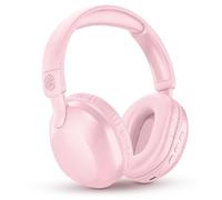 Music Sound cuffie wireless over-ear Easy con archetto regolabile, connessione Bluetooth, comandi e microfono integrati, un'autonomia di 30 ore e una porta jack da 3,5 mm