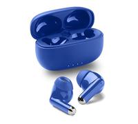 Music Sound DRIFT auricolari Bluetooth wireless in-ear con custodia compatta colorata, auto pairing, comandi touch, fino a 22 ore di riproduzione, ideali per musica e chiamate, blu