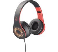 Music Sound | HEADBAND filo Fantasy | Cuffie on ear archetto estensibile con filo - Jack 3.5 mm - Colore Rosso/Giallo