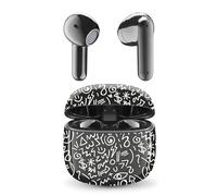 Music Sound, SHOWY, Auricolari Bluetooth TWS, Design a Capsula, Senza Fili, Custodia di Ricarica, Microfono, Play Time fino a 25 ore di ascolto, Tanti colori e fantasie disponibili