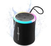 Music Sound AURA 10W - Cassa Bluetooth Portatile - Nero - IPX6 - luci RGB