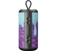 Music Sound - VERTICAL - Cassa Speaker Bluetooth - 5 WATT - Wireless - Play Time 4 Ore - Bluetooth 5.0 - Viola/Azzurro