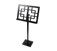 Music Stand Professional Wooden Orchestra Sheet Music Stand Angle Adjustable Laptop Stand - Portable Violin Guitar Music Book Holder Book Stand (Color : Red Size : B) (Black C)