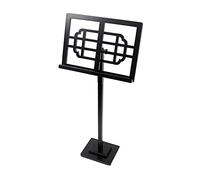 Music Stand Professional Wooden Orchestra Sheet Music Stand Angle Adjustable Laptop Stand - Portable Violin Guitar Music Book Holder Book Stand (Color : Red Size : B) (Black A)