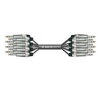 MUSIC STORE Studio Multi-Core Eco-8 [Jack (St) > Jack (St)] 1.5m - Cavo multicore analogico