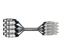 MUSIC STORE Studio Multi-Core Eco-8 [Jack (St) > XLR (F)] 3 m - Cavo multicore analogico