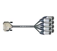 MUSIC STORE TDA 88 D1.5 XM StudioMulticore D-Sub25/8xXLRm, 1,5m, symm. - Cavo multicore analogico