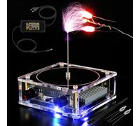 Music Tesla Coil, Tesla Coil Music Box,Musica Tesla Bobina,Flash artificiale toccante, generatore di arco, modello di esperimenti scientifici