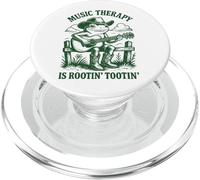 Music Therapy Is Rootin' Tootin' PopSockets PopGrip per MagSafe