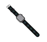 Music Tree, cinturini di ricambio in silicone per orologio sportivo, compatibili con Apple Watch, 38mm/40mm, Acciaio inossidabile, Ametista