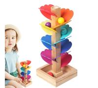 Music Tree Run Toy - Music Tree Toy | Game track di marmo Ball Run | Bambini in legno Garant Toys | Toddler Educational 15 Colori Color Cognition Game for Home, School, Kindergarten