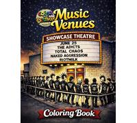 Music Venue Coloring Book: California Music Venues