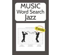 MUSIC Word Search Jazz