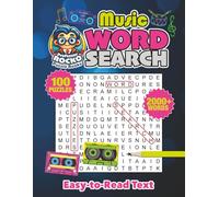 Music Word Search: Professor Rocko Puzzle Books - 100 Entertaining Puzzles for Musical Enthusiasts