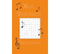 Music Word Search Puzzle Book: Word Searches with Easy to Read print about Music, symphony, instruments and More | 6x9 inches, 110 Pages | 50+ Puzzles…Gift for Vacations, Holidays and Free times.