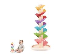 Musica albero di marmo di legno Run, giochi di marmo per i bambini, torre colorata della sfera di rotolamento, albero suono