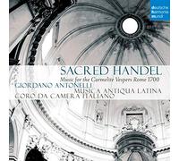 Musica Antiqua Latina - Sacred Handel Music For The Carmelite Vespers Rome 1700