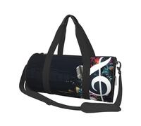 Musica astratta, Borsone da viaggio di grande capacità Borsa rotonda Borsa da viaggio sportiva Borsa da viaggio Borsa da fitness