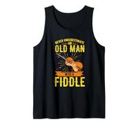 Musica Bluegrass Old Man Fiddle Canotta