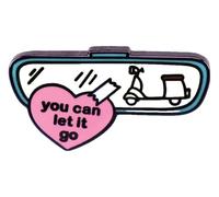 Musica cantante smalto pin spilla per zaini e vestiti, Klein, Metallo non prezioso