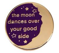 Musica cantante smalto pin spilla per zaini e vestiti, Klein, Metallo non prezioso