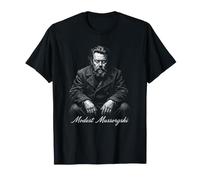 Musica Classica Modesto Mussorgsky Icona Compositore Maglietta
