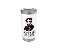 Musica classica Opera Violino pianoforte compositore Richard Wagner Bicchiere termico in acciaio inox doppia parete