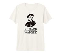 Musica Classica Opera Violino Pianoforte compositore Richard Wagner Maglietta Premium