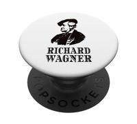 musica classica opera violino pianoforte compositore Richard Wagner PopSockets PopGrip Adesivo