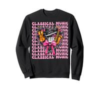 Musica classica Strumenti musicali classici Girl Coquette Bow Felpa