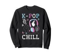 Musica Coreana K-Pop & Chill Felpa