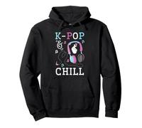 Musica Coreana K-Pop & Chill Felpa con Cappuccio