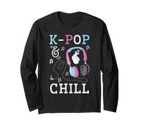 Musica Coreana K-Pop & Chill Maglia a Manica