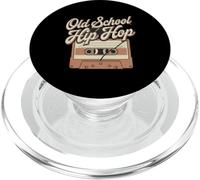 Musica divertente 60s 70s Cassette Meme Of Old School Hip Hop Mix PopSockets PopGrip per MagSafe