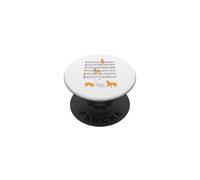 Musica divertente Golden Retriever che gioca con note e chiavi PopSockets PopGrip Adesivo