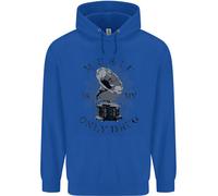 Musica È La Mia Unica Droga Divertente DJ Vinyl Decks Felpa Uomo