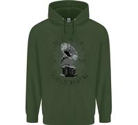 Musica È La Mia Unica Droga Divertente DJ Vinyl Decks Felpa Uomo