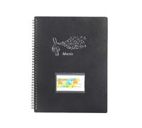 Musica Folder 20 plastica Sleeves Sheets Choral musica Folders per | Sheet musica binder,Plastica,0.8 inch,Compatibile A4,Organize e Protect il tuo,Ample conservazione per il