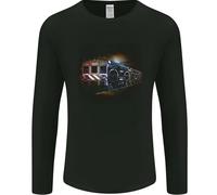 Musica Ghetto Blaster Treno Danza Uomo Maniche