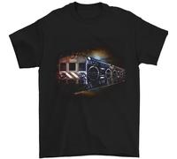 Musica Ghetto Blaster Treno Danza Uomo T-Shirt 100% Cotone