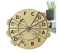 Musica in legno - Disc Cirrcle - Musica in legno - Sviluppo di accordi, teoria musicale | Teoria musicale Chord Wheel, Strumento di apprendimento per gli amanti della musica