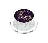 Musica Insegnante Colibrì Viola Floreale Note Musicali PopSockets PopGrip per MagSafe