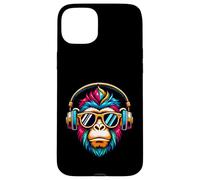 Musica Monkey DJ Custodia per iPhone 15 Plus