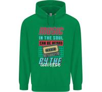 Musica Nel Soul Sentito Parlare By The Universo Bambini Felpa con Cappuccio