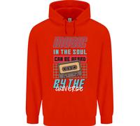 Musica Nel Soul Sentito Parlare By The Universo Bambini Felpa con Cappuccio