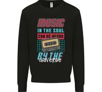 Musica Nel Soul Sentito Parlare By The Universo Bambini Felpa Maglione