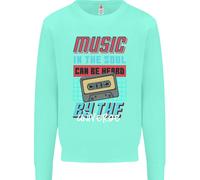 Musica Nel Soul Sentito Parlare By The Universo Bambini Felpa Maglione