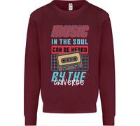 Musica Nel Soul Sentito Parlare By The Universo Bambini Felpa Maglione