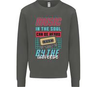 Musica Nel Soul Sentito Parlare By The Universo Bambini Felpa Maglione