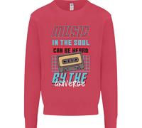 Musica Nel Soul Sentito Parlare By The Universo Bambini Felpa Maglione